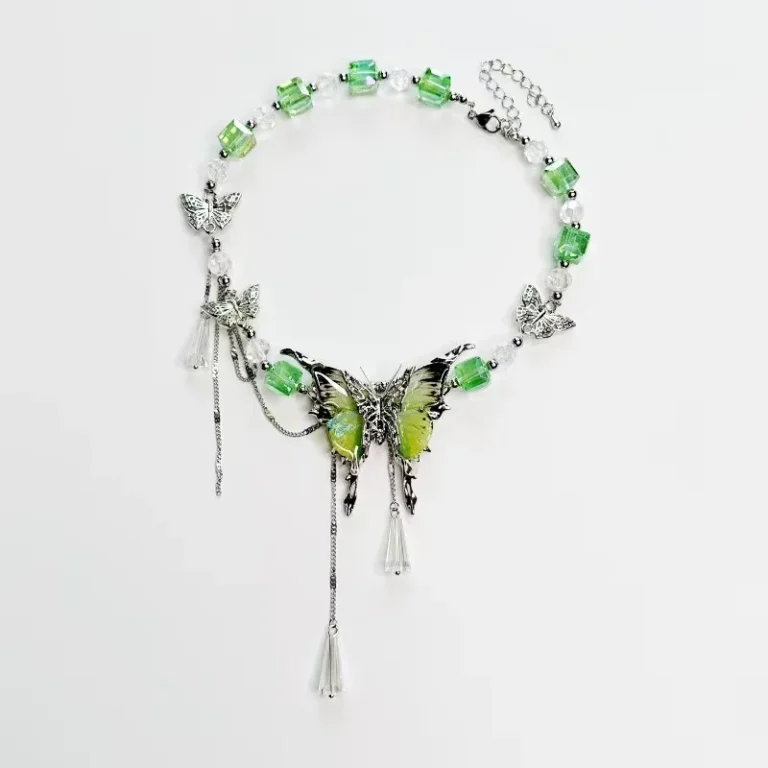 Draweye Y2k Butterfly Necklaces for Women Punk Style Retro Gothic Hiphop Chokers Hyperbole Jewelry Fashion Collares Para Mujer - Image 7