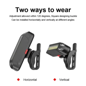 Super Bright Led Bike Rear Light 5 Lighting Modes USB Rechargeable Seatpost Fork Light Safety Warning Bicycle Taillight - Image 7