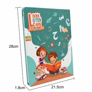 Arabic English Language Learning Machine Baby Montessori Educational E-book Electronic Voice Reading Books Tablet for Children - Image 5