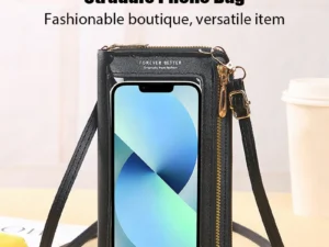 Touch Screen Phone Bag Crossbody Bags Multifunctional Shoulder Wallet Mini Women's Bag Wear-resistant Mobile Wallet Card Holder
