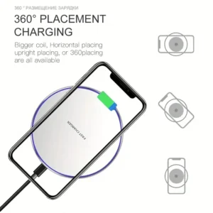 30W Wireless Charger For iPhone 15 14 13 12 X Pro Max Induction Fast Charging Pad Dock Station For Samsung S23 S22 Xiaomi Huawei - Image 5