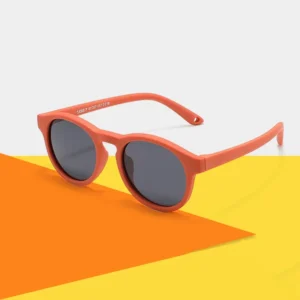 Fashion Baby's First Sunglasses with Strap Round Flexible UV400 Polarized Infant Sunglasses for Ages 0-3 Years - Image 4