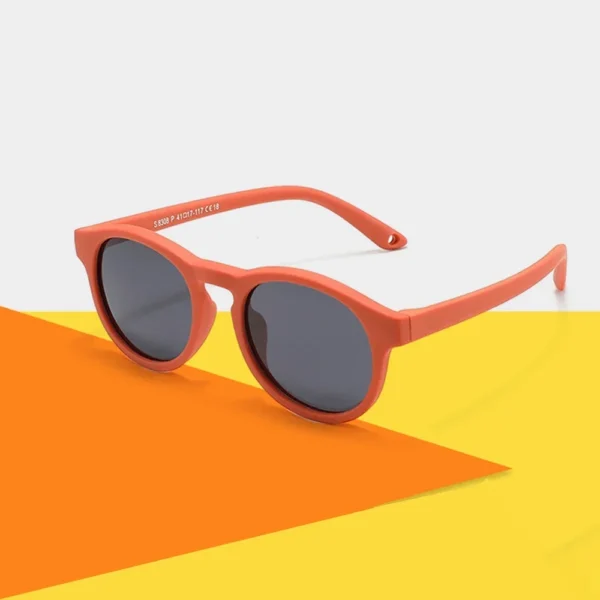 Fashion Baby's First Sunglasses with Strap Round Flexible UV400 Polarized Infant Sunglasses for Ages 0-3 Years - Image 4