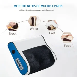 Multi Functional Neck and Shoulder Massager Household Neck and Back Kneading Tool with Multiple Adjustable Hot Compress Massage - Image 5