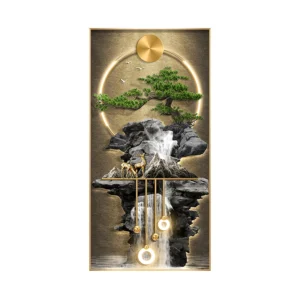 Led Flowing Water Prosperity Wall Lamps Are Suitable For Living Rooms, Bedrooms, Corridors And Room Decoration Lighting Hanging - Image 7