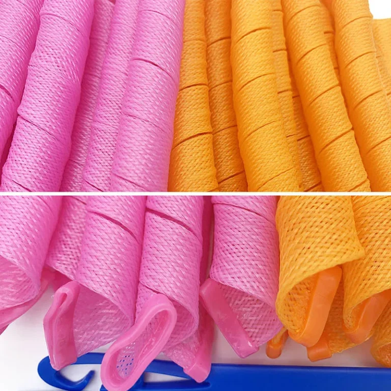 Heatless Hair Curlers12/10pcs No Heat Hair Curls Rollers Ribbon Sleeping Soft Headband Hair Curlers Modeler Hair Styling Tools - Image 5