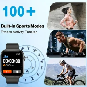 2025 New Smartwatch For Men Android IOS Phone 1.73" Screen Bluetooth Call Blood Oxygen Pressure Monitoring Smart Watch Women - Image 7
