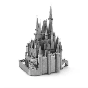 3D Metal Puzzle Cinderella Castle DIY Model Building Kit Adult Toys Birthday Gift - Image 2