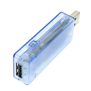 Battery Tester USB Transparent Blue Voltmeter Current Capacity Charger Meter Mobile Power Smart Home Portable Timing Test V20 - Image 4