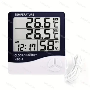 LCD Digital Thermometer Hygrometer Indoor Room Electronic Temperature Humidity Meter Sensor Gauge Weather Station For Home - Image 5