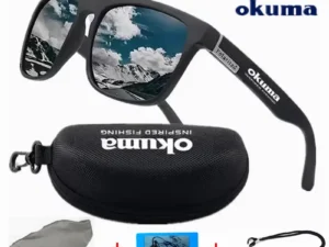 Okuma polarized sunglasses UV400 for men and women outdoor hunting, fishing, driving bicycles, sunglasses optional box