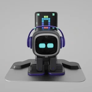 Emo Intelligent Robot Pet Toy Emo Sound Player Ai Puzzle Electronic Action Desktop Decoration Electronic Pet Children's Toy Gift - Image 3