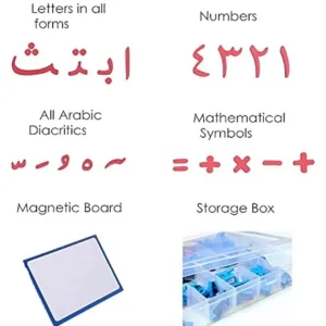 Children Early Education Learning Toy Magnetic Alphabet Board Toys for Arabic Alphabet Consonants Children's Puzzle Fun Games - Image 5