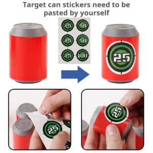 Montessori Throw Sport Slingshot Target Sticky Ball Dartboard Basketball Board Games Educational Children's Outdoor Game Toy - Image 6