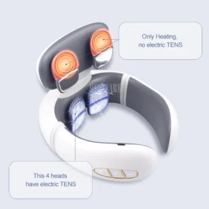 TENS Pulse Back Neck Massage Wireless Smart Sholder Cervical Massager Heating Relief Pain Muscle Punch Beating Health - Image 5