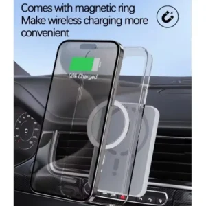 Magnetic Wireless Car Charger Air Vent Clip Phone Holder 30W For Magsafe iPhone 16 15 14 13 12 Pro Max Fast Car Charging Stand - Image 4