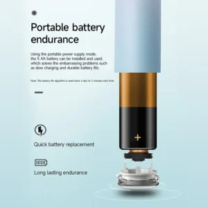Electric Toothbrush for Adults Soft DuPont Bristle Portable Battery Endurance IPX7 Waterproof Intelligent Effective Oral Care - Image 5