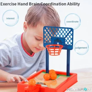 Mini basketball machine desktop portable travel or office game set, suitable for indoor or outdoor use. Fun toys Christmas gifts - Image 4