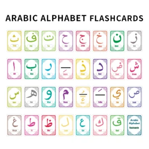 32pcs Arabic Alphabet Flashcards Letter Sounds Forms Cards For Islamic Arabic Script Recognition Learning Early Education Tools - Image 7