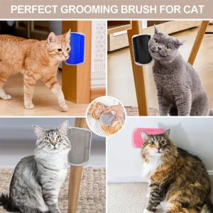 Best-selling Item Massager for Cats PP Material Pets Goods Brush Remove Hair Comb Grooming Table Dogs Care Royal - Image 6