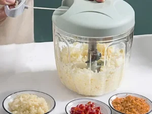 500/900ML Manual Meat Mincer Garlic Chopper Hand Pull Press Crusher Vegetable Grinder Chili Onion Cutter Kitchen Cooking Tools
