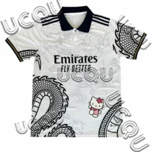 MINISO Collaboration Hello Kitty Cartoon Cute Polo Shirt Children And Girls Fashion Short Sleeved Top Children Adults Polo Shirt - Image 3