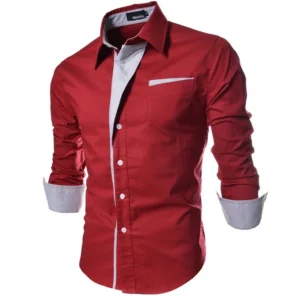 Mens Striped Shirts Business Slim Fit Male Shirt Black White 2025 Long Sleeved Social Clothes Camisa Masculina Vetement Homme - Image 6