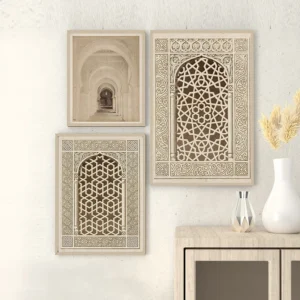 Modern Arabic Calligraphy for Muslim Mosque Architecture Islamic Posters Canvas Painting Wall Art Picture for Room Home Decor - Image 3