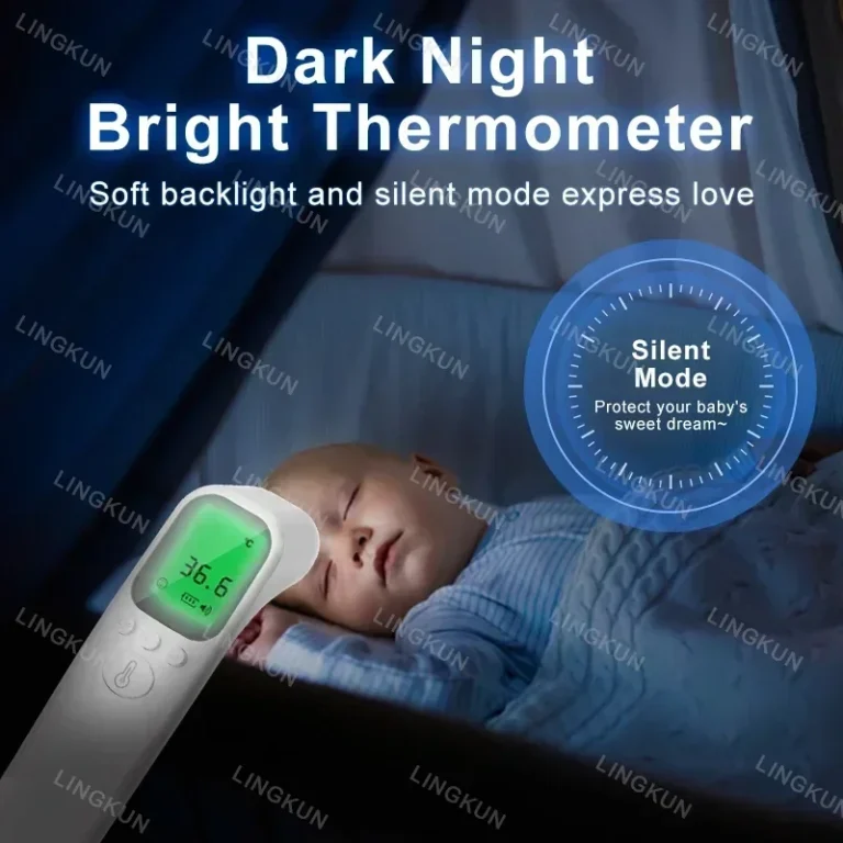 Digital Forehead Thermometer Electronic Contactless Clinical Accuracy Non-contact Body Temperature Meter Fever for Adult Child - Image 7