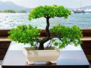 Artificial Plants Bonsai Small Tree Simulation Pot Plants Fake Flowers Table Potted Ornaments for Hotel Garden Home Decor planta