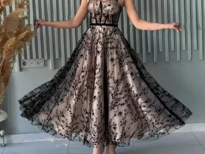 Elegant Black Prom Dresses for Women Spaghetti Strap Ankle-Length A-Line Special Events Wedding Gala Evening Party Gown 2023 New