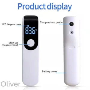 Digital Infrared Thermometer Forehead Ear Non-Contact Thermometer medical Termometro Body Fever Baby/Adult Temperature - Image 7