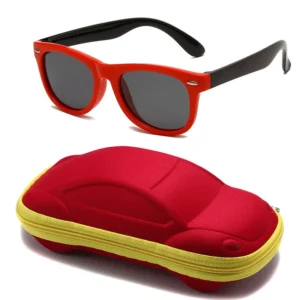 Classic Kids Silicone Sunglasses UV400 Eyewear for Boys Girls TR90 Goggles Children Sunglasses UV Protection Kids Eyewear - Image 4