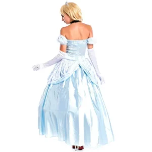 Adult Halloween Costume Ball Gown Princess Snow White Dress Cinderella Performance Evening Gown Show Costume from China - Image 4