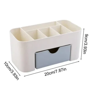 Desktop Double Layer Makeup Organizers Storage Box Cosmetic Drawers Jewelry Display Box Case Container Boxes Organizer New - Image 7