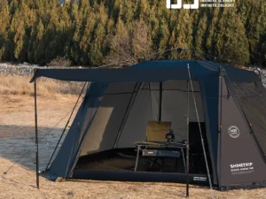 ShineTrip Oversized Dome Tent Quick Setup Tent Waterproof Sunproof Silver Coated Canopy Camping Auto Dome 05 Series