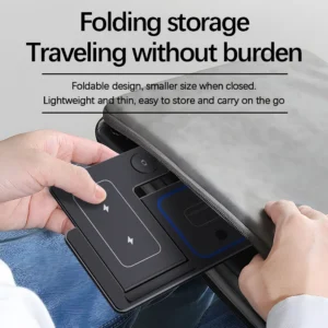 Desktop 3 in 1 Wireless Charger Foldable Fast Phone Charge Station For iPhone 16 15 14 13 12 Apple Watch 10/9/8/7/6 AirPods 3/2 - Image 5