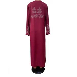 Muslim Clothing Woman Abaya Dubai Luxury Islam Ramadan Kebaya Long Sleeve Diamonds Holiday Dress Eid Femme Islamic Dress Abayas - Image 4