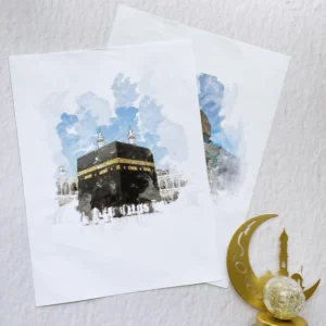 Abstract Islamic Mosque Dome Rock Temple Posters Modern Canvas Painting Wall Art Print Picture Living Room Interior Home Decor - Image 6