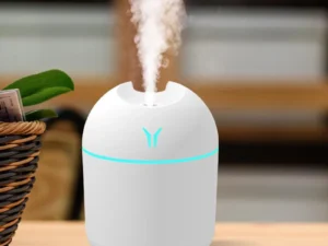 250ML USB Mini Air Humidifier Aroma Essential Oil Diffuser For Home Car Ultrasonic Mute Mist Maker Diffuser with LED Color Lamp