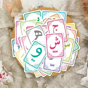 32pcs Arabic Alphabet Flashcards Letter Sounds Forms Cards For Islamic Arabic Script Recognition Learning Early Education Tools - Image 3