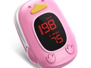 HealthTree Medical Baby Finger Pulse Oximeter Pediatric SpO2 Blood Oxygen Saturation Meter Neonatal Infant Children Kids