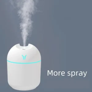 250ML USB Mini Air Humidifier Aroma Essential Oil Diffuser For Home Car Ultrasonic Mute Mist Maker Diffuser with LED Color Lamp - Image 5