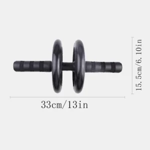 1 set of fitness seven piece set, small home fitness equipment, skipping rope, grip strength device, push up, abdominal wheel, m - Image 3