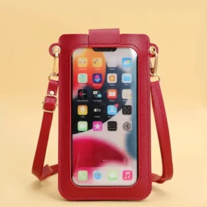 Women Bags Soft Leather Wallets Touch Screen Cell Phone Purse Crossbody Shoulder Strap Handbag for Female Cheap Women's Bags - Image 4