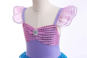 Princess Ariel Costumes Girls Ariel Little Mermaid Costume Kids Child Carnival Birthday Party The Mermaid Dress Clothes Outfit - Image 6