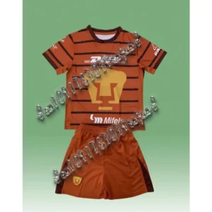 24-25 Hot Selling Mens Pumas UNAM Short Sleeve Football Shirt Youth Kids Training Soccer Uniform Breathable Oversized JerseySuit - Image 3