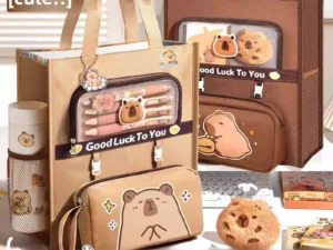 Student Tutorial Bag Canvas Handbag Book Carrier Oxford Cloth Material Chinese Art Elementary And Middle School Students