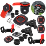 Motorcycle Bike Phone Holder Stand Bicycle Phone Bike Holder 360° Rotatable Navigation Support Security Bracket Phone Stand