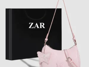 Guangzhou Women's Pure Desire Sweet Heart Butterfly Underarm Bag 2024 High-end Feel Commuting Shoulder Slant Cross Bag Trendy